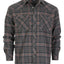LS-92FS Men's Flannel Plaid Shirt w/ Snaps Part-A
