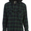 LS-92H Men's Removable Hoodie Flannel Shirt
