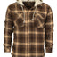 LS-92H Men's Removable Hoodie Flannel Shirt