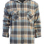 LS-92H Men's Removable Hoodie Flannel Shirt