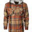 LS-92H Men's Removable Hoodie Flannel Shirt