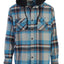 LS-92H Men's Removable Hoodie Flannel Shirt