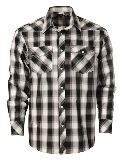LS-92W Men's Western Pearl Snap Shirt