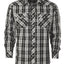 LS-92W Men's Western Pearl Snap Shirt