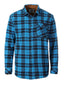 LS-94FC Men's Flannel w/ Corduroy Contrast Part-A