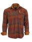 LS-94FC Men's Flannel w/ Corduroy Contrast Part-B