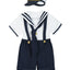 Boys sailor shirt and gallus trousers (4 pcs)