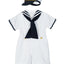 Boys sailor shirt and gallus trousers (4 pcs)