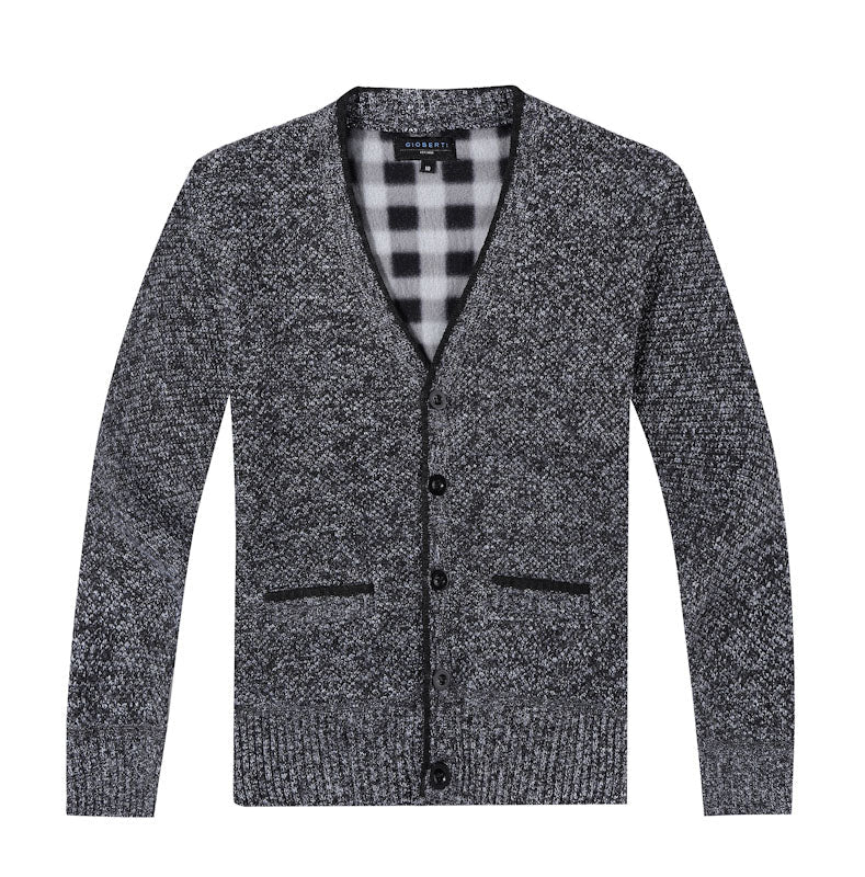 KIDS AND BOYS V-NECK BUTTON DOWN CARDIGAN SWEATER