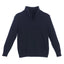 TODDLERS , KIDS , AND BOYS KNITTED 1/4 ZIP SWEATER