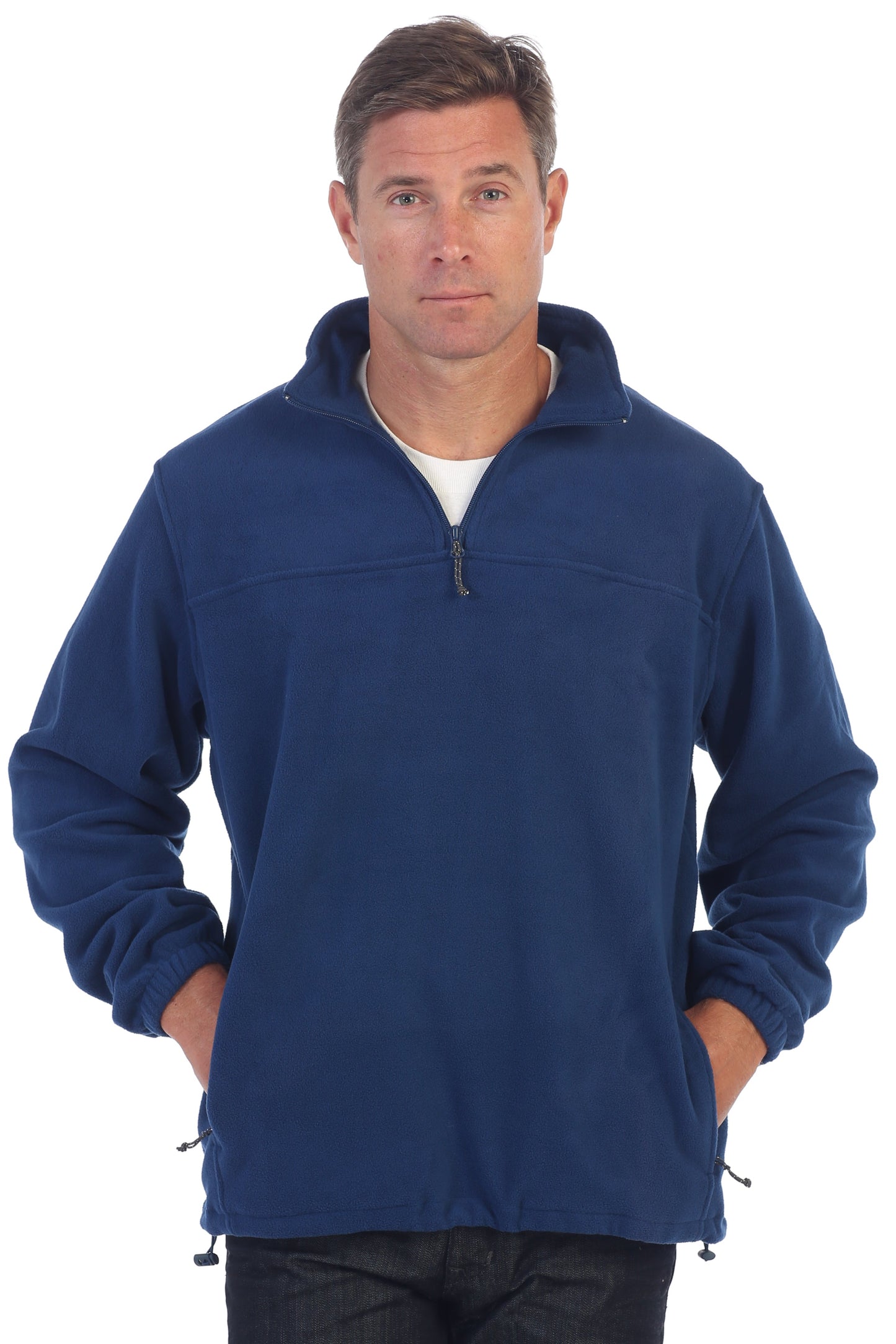 Men's Half Zip Polar Fleece SWEATER