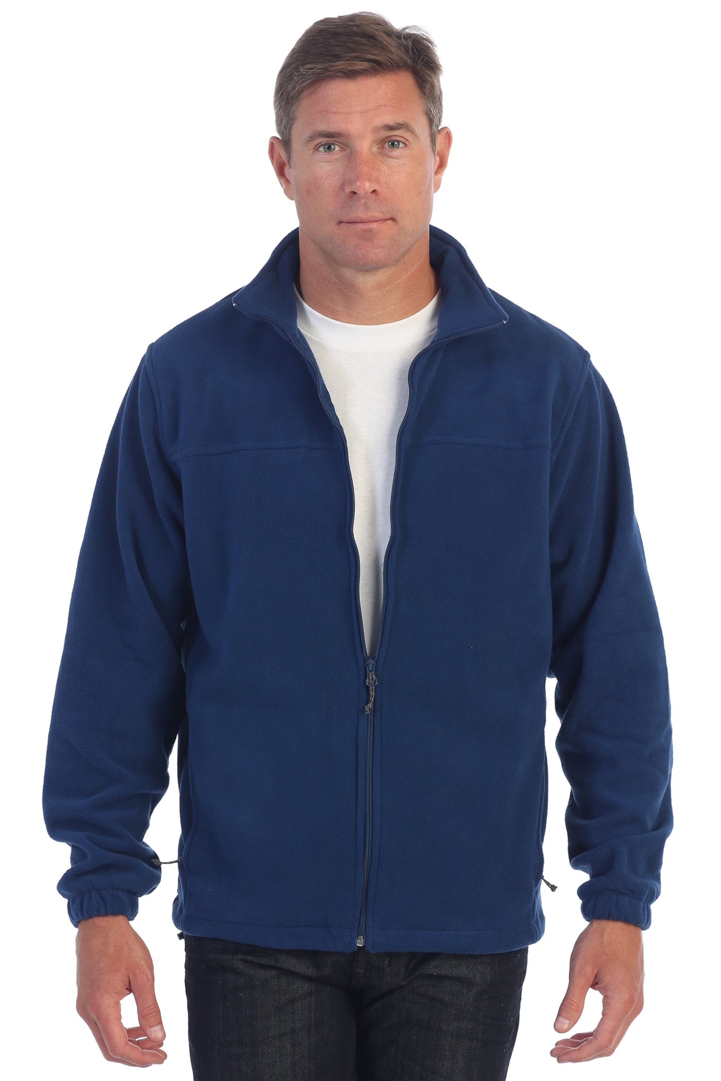 Men's Full Zip Polar Fleece Jacket