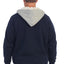 Men's Heavyweight Sherpa Lined Fleece Hoodie Jacket