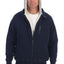 Men's Heavyweight Sherpa Lined Fleece Hoodie Jacket