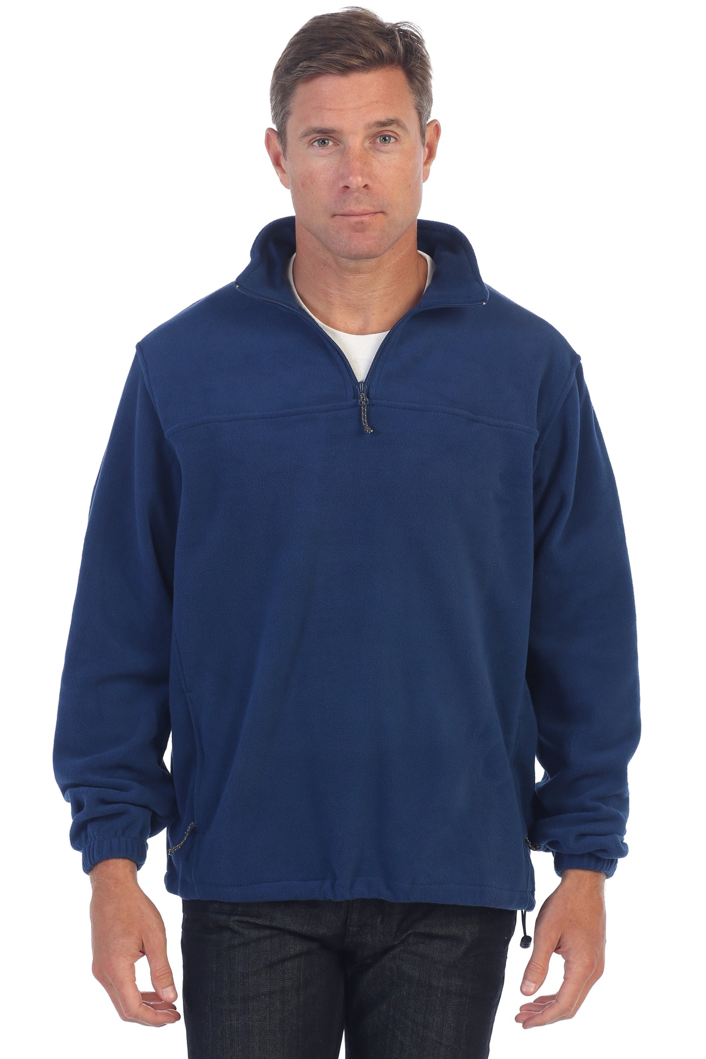 Men's Half Zip Polar Fleece SWEATER