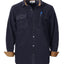 MEN'S NAVIGATOR FLEECE SHIRT WITH CORDUROY CONTRAST