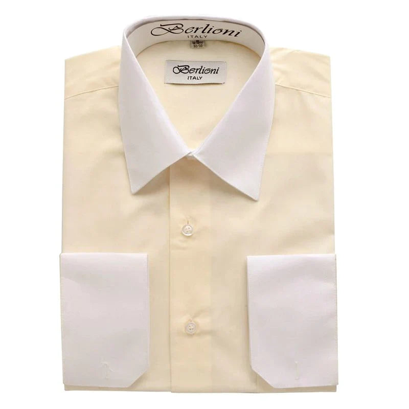 Men's two-tone dress shirts