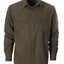 Men's Long Sleeve Plaid Flannel Shirt with pocket-B