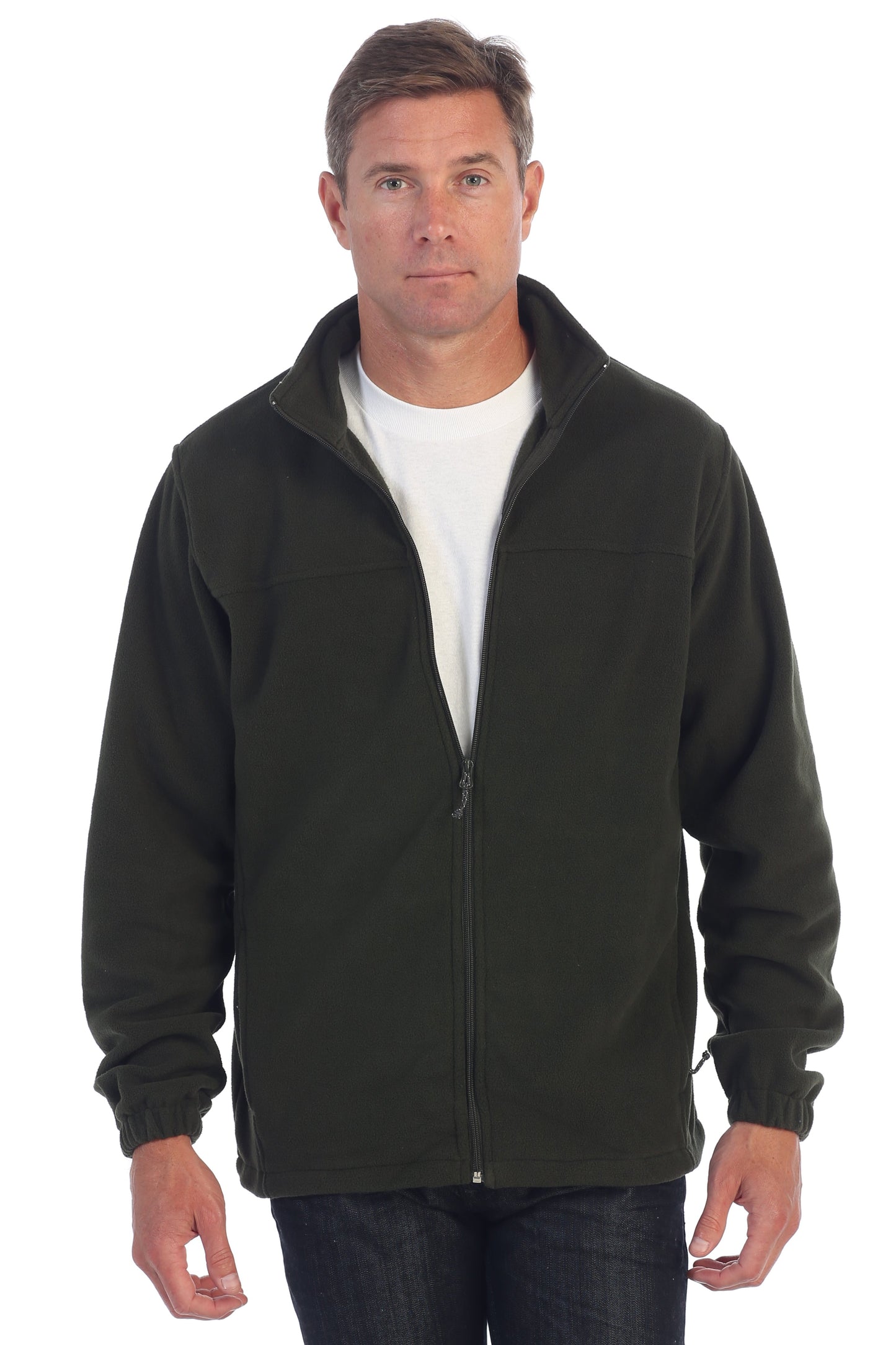 Men's Full Zip Polar Fleece Jacket