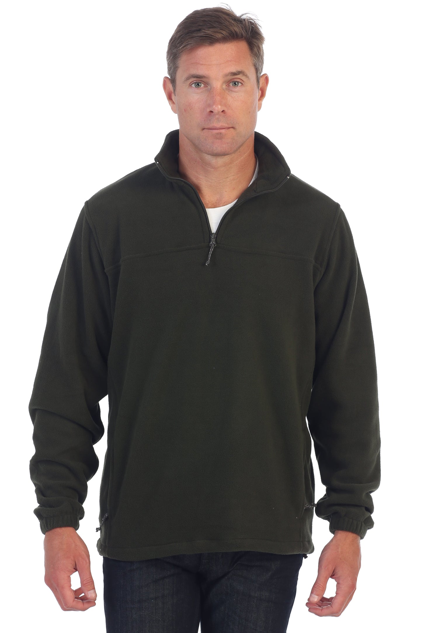 Men's Half Zip Polar Fleece SWEATER