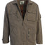 Men's 100% Cotton Casual Outerwear Twill Multi Pocket Cargo Shirt Jacket