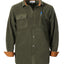 MEN'S NAVIGATOR FLEECE SHIRT WITH CORDUROY CONTRAST