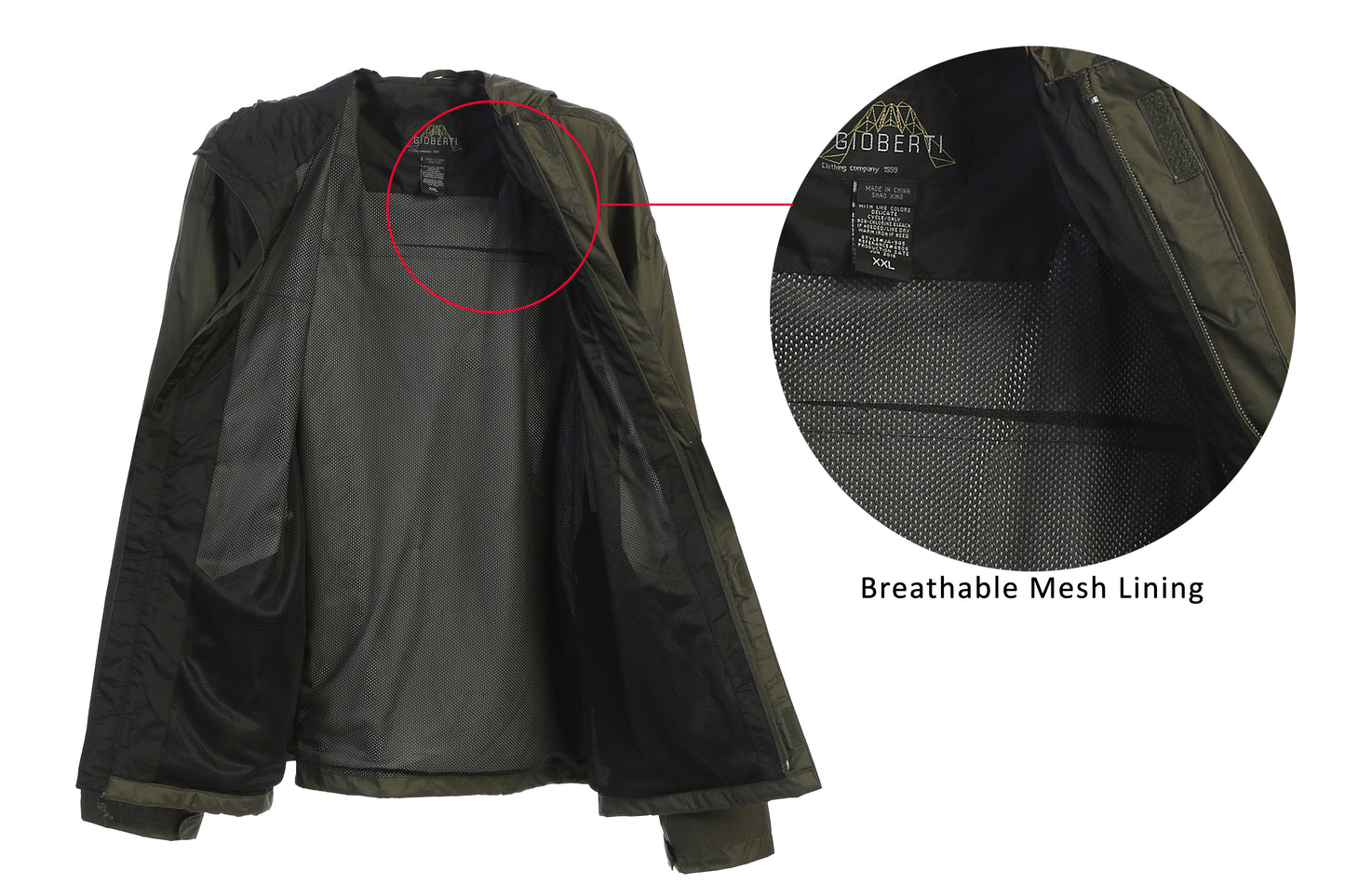 Men's Waterproof Rain Jacket