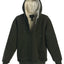 Men's Heavyweight Sherpa Lined Fleece Hoodie Jacket