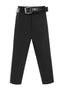 P38 BOY'S FORMAL DRESS PANT REGULAR FIT WITH BELT IN NAVY-BLACK-WHITE-KHAKI SIZE 2-20