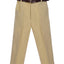 P38 BOY'S FORMAL DRESS PANT REGULAR FIT WITH BELT IN NAVY-BLACK-WHITE-KHAKI SIZE 2-20