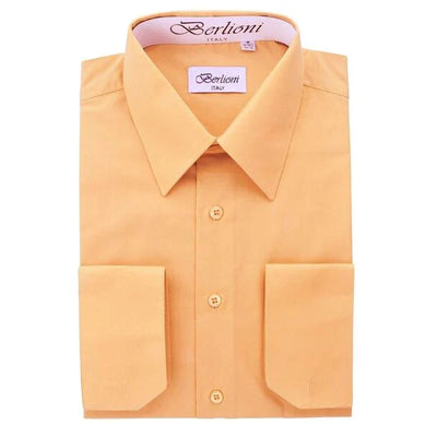 MEN'S SOLID FRENCH CONVERTIBLE SHIRT