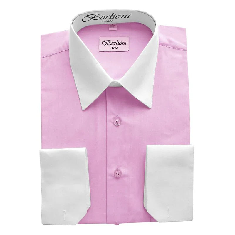 Men's two-tone dress shirts