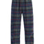 PJ-92 Men's Yarn Dye Brushed Flannel Pajama Pants, Elastic Waist