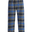PJ-92 Men's Yarn Dye Brushed Flannel Pajama Pants, Elastic Waist