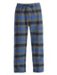 PJ-92 Men's Yarn Dye Brushed Flannel Pajama Pants, Elastic Waist