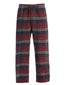 PJ-92 Men's Yarn Dye Brushed Flannel Pajama Pants, Elastic Waist