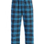 PJ-92 Men's Yarn Dye Brushed Flannel Pajama Pants, Elastic Waist