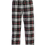 PJ-92 Men's Yarn Dye Brushed Flannel Pajama Pants, Elastic Waist
