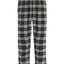 PJ-92 Men's Yarn Dye Brushed Flannel Pajama Pants, Elastic Waist