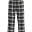 PJ-92 Men's Yarn Dye Brushed Flannel Pajama Pants, Elastic Waist