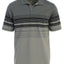 Mens Striped Polo Shirt With Pocket - Yarn Dye