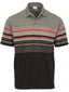 PS-931 Mens Striped Polo Shirt Part-A