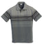 Mens Striped Polo Shirt With Pocket - Yarn Dye