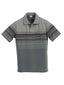 Mens Striped Polo Shirt With Pocket - Yarn Dye