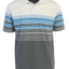 PS-931 Men's Striped Polo Shirt Part-B