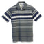 Mens Striped Polo Shirt With Pocket - Yarn Dye