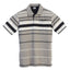 PS-932 Men's Striped Polo Shirt w/ Pocket