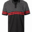 PS-9327 Men's Double Striped Shirt