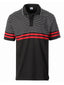 PS-9327 Men's Double Striped Shirt