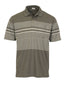 PS-947 Men's Multi-Striped Polo Shirt